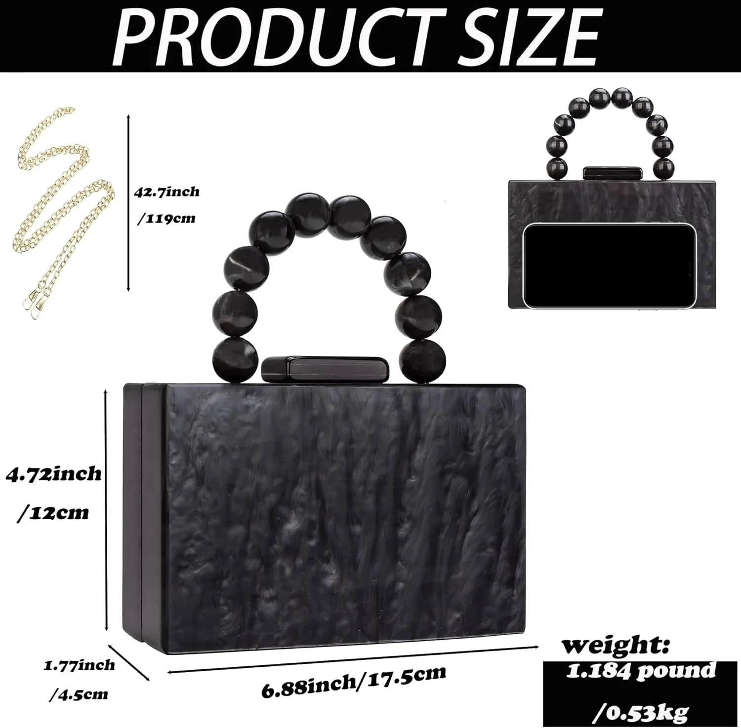 Women Acrylic Clutch Purse Leopard Print Evening Bag Chain Formal Handbag Party Bridal Wedding Clutch Purse for Women