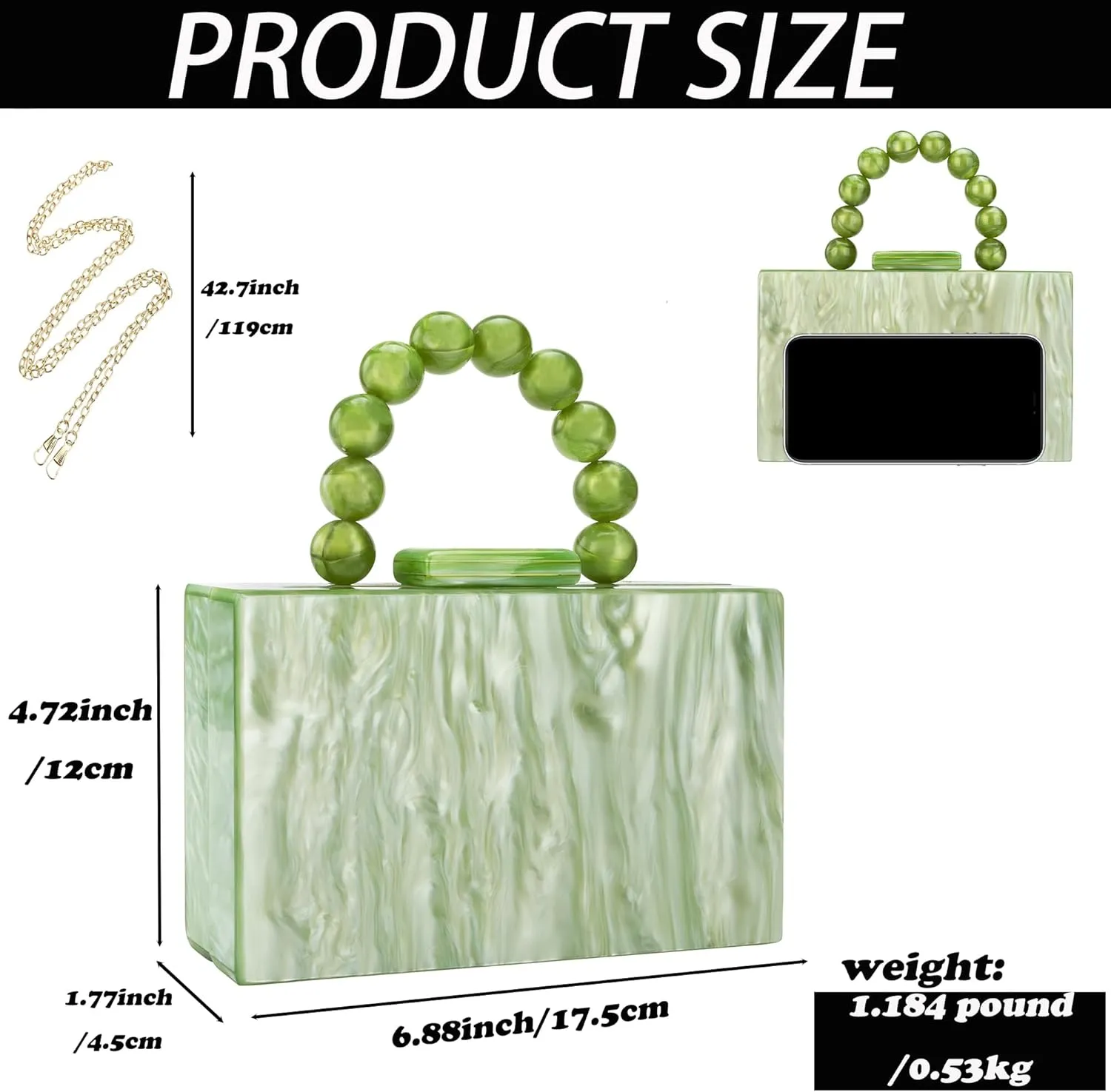 Women Acrylic Clutch Purse Leopard Print Evening Bag Chain Formal Handbag Party Bridal Wedding Clutch Purse for Women