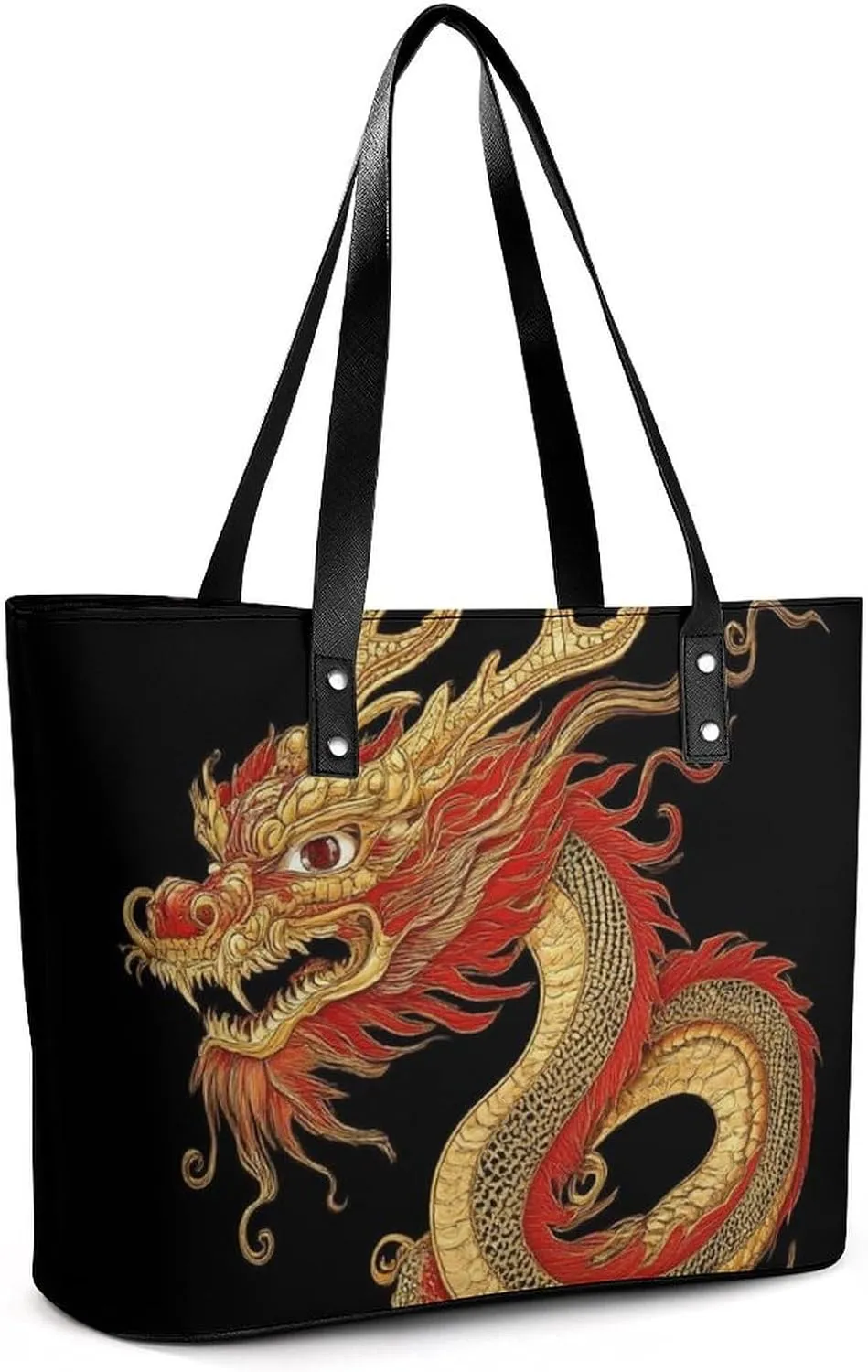 Women Tote Bag PU Leather Travel Shoulder Bags Casual Handbags