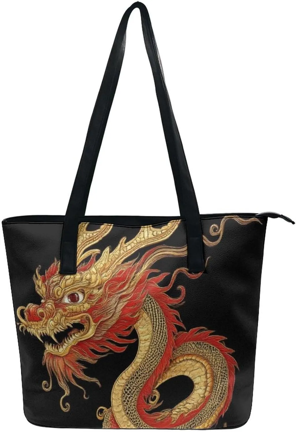Women Tote Bag PU Leather Travel Shoulder Bags Casual Handbags