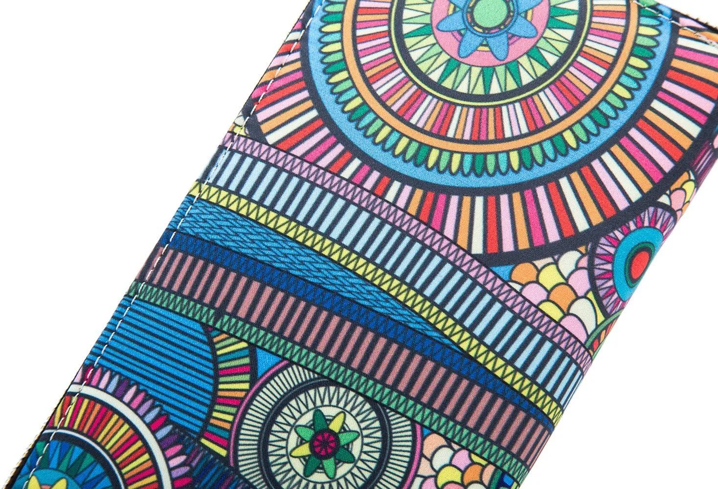 Women Wallet Card RFID For Womens Holder Blocking Credit Small Zipper Purse Pocket Bifold Slim Coin ID Ladies Wristlet Clutch Large Capacity Window Case Travel Zip Women's