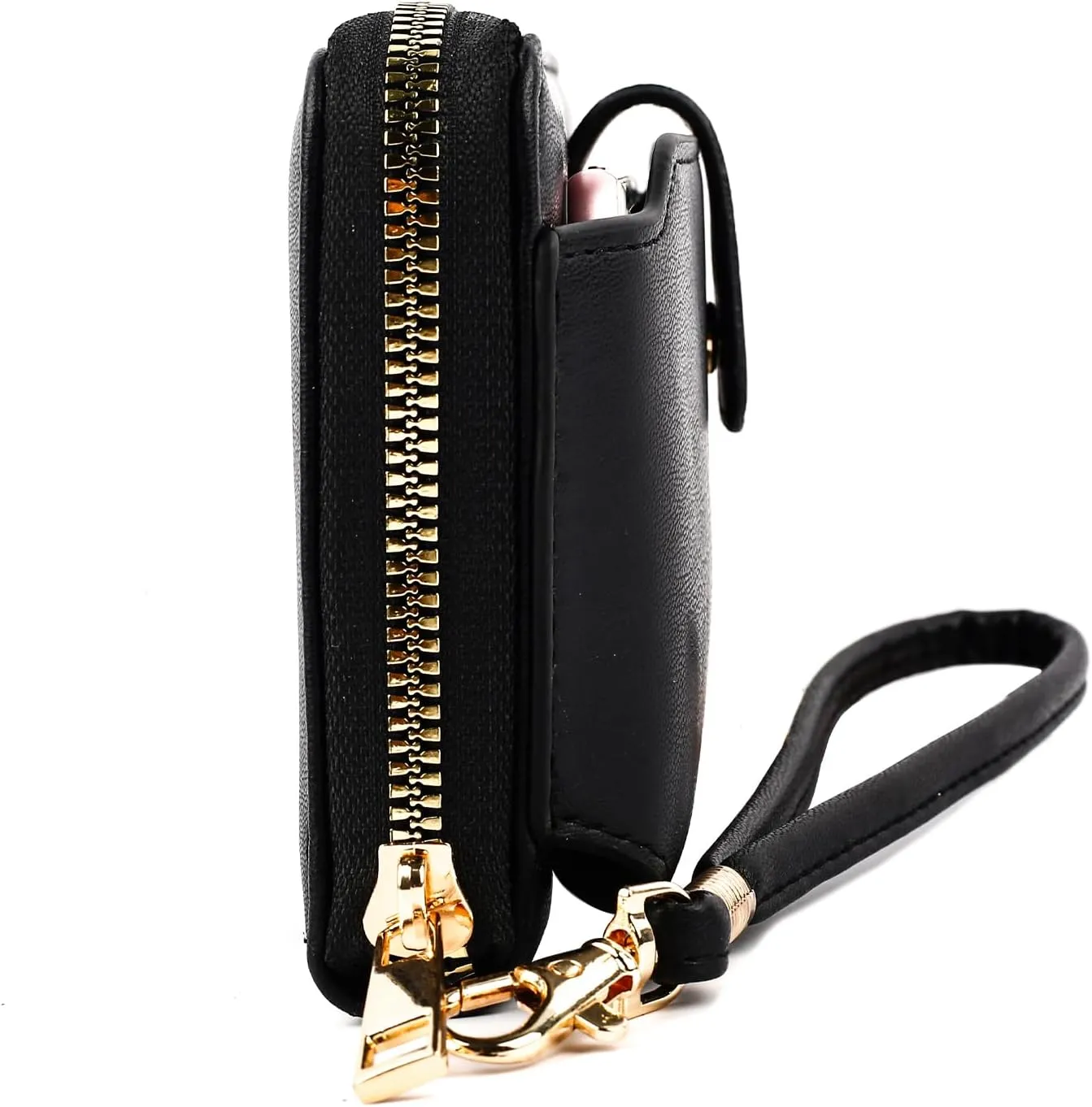 Women Wristlet Wallet with Cell Phone Holder RFID