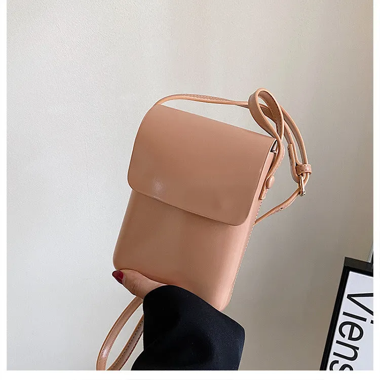 Women's & Men's & Fashionable Vertical Mobile Textured Phone Bags