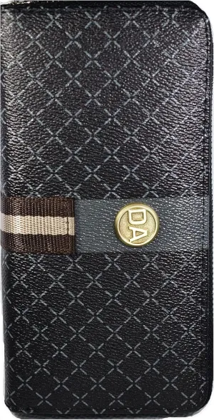 Women's Designer Wallet RFID Blocking DA Leather Wallets Large Phone Holder Wristlet wallets for women