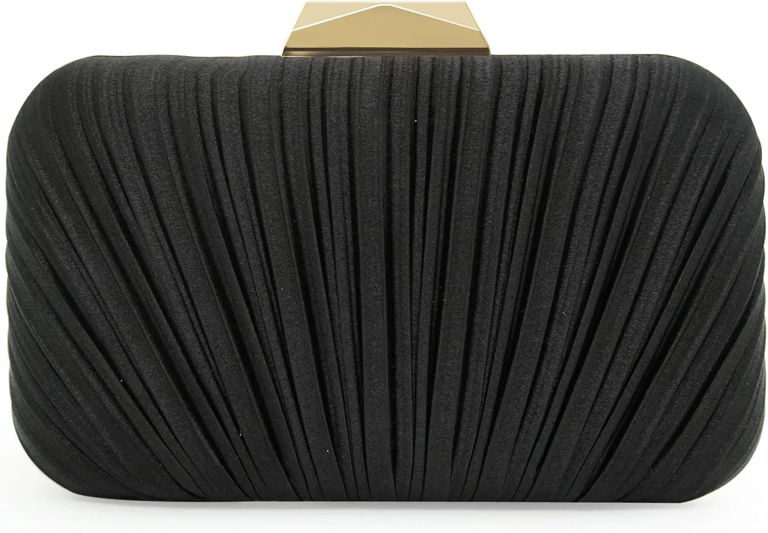 Women's Evening Bag Summer Wedding Party Clutches Pleated Evening Bag for Bridal Shoulder Handbag