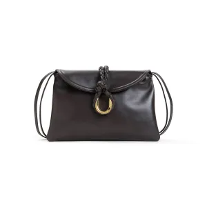 Women's Liberta Piccola Leather Crossbody Bag in Brown | 806030V4SJ1 Color 2190