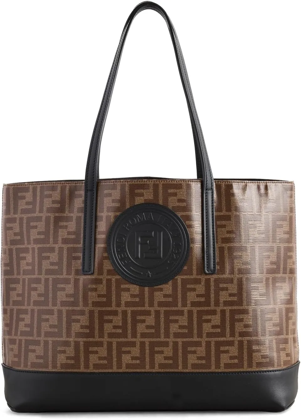 Women's Pre-Loved Fendi Shoulder Bag, Zucchino Canvas