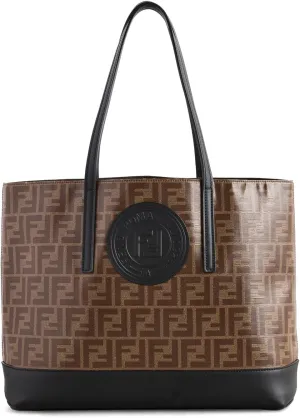 Women's Pre-Loved Fendi Shoulder Bag, Zucchino Canvas