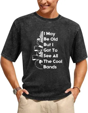 Women's Rock Legend Streetwear Style Statement Pullover Vibrant Print Short Sleeve for Fans