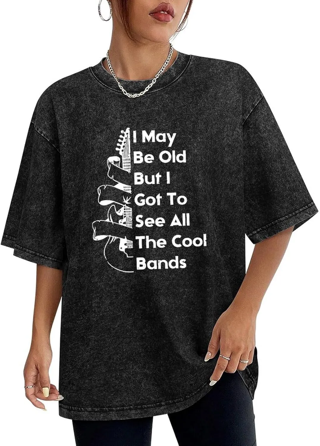 Women's Rock Legend Streetwear Style Statement Pullover Vibrant Print Short Sleeve for Fans