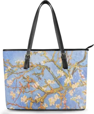 Womens Top Handle Bags Crossbody Handbags PU Leather Waterproof Shoulder Tote Bag