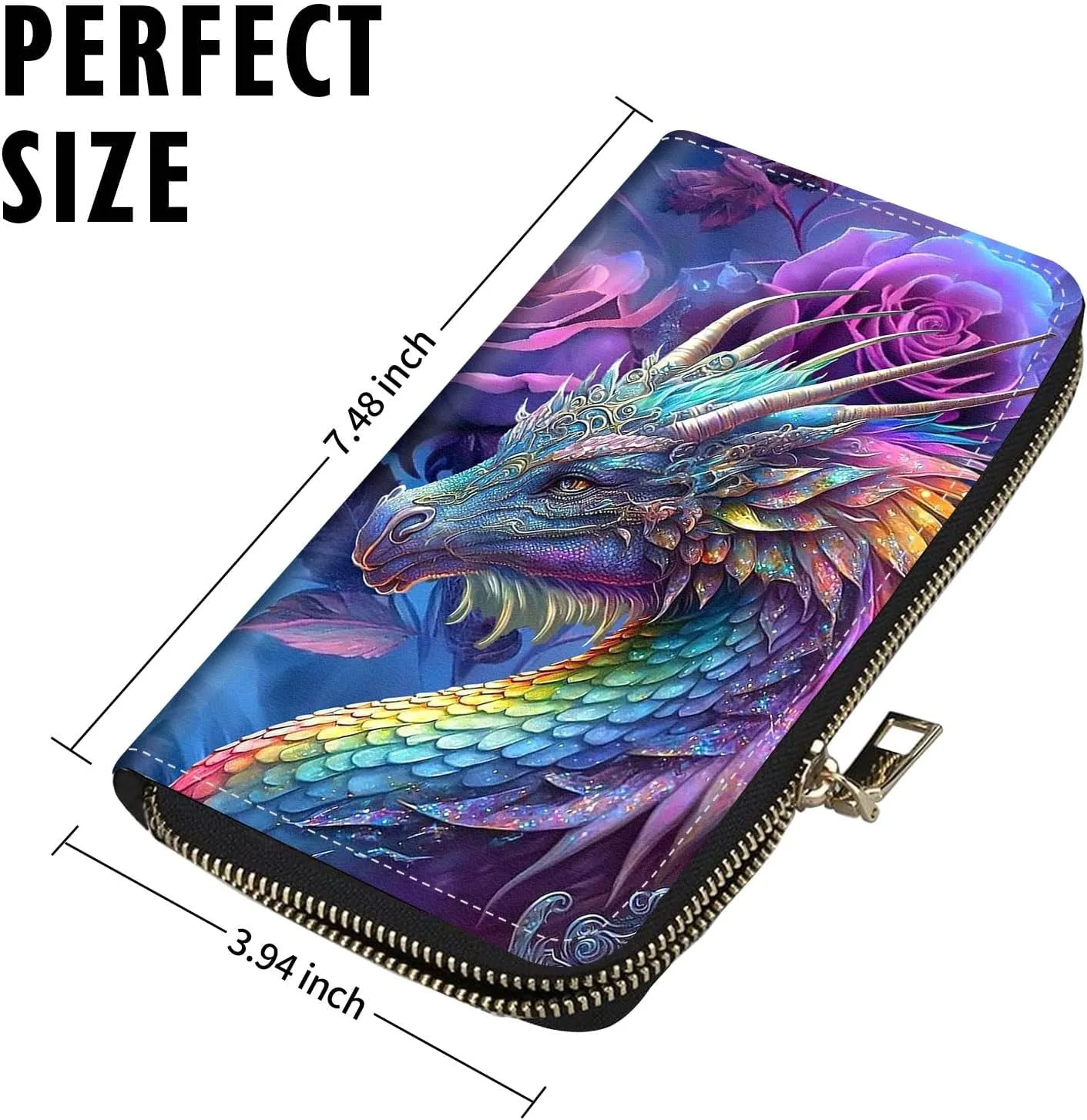 Womens Wallet Large Capacity Clutch Purse for Women Men, PU Leather RFID Blocking Purse Credit Card Clutch