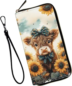 Women's Wallets,Wallet Wristlet for Women (Removable Wristlet)