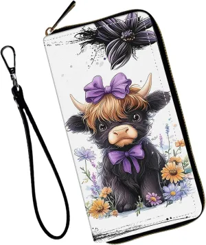 Women's Wallets,Wallet Wristlet for Women (Removable Wristlet)
