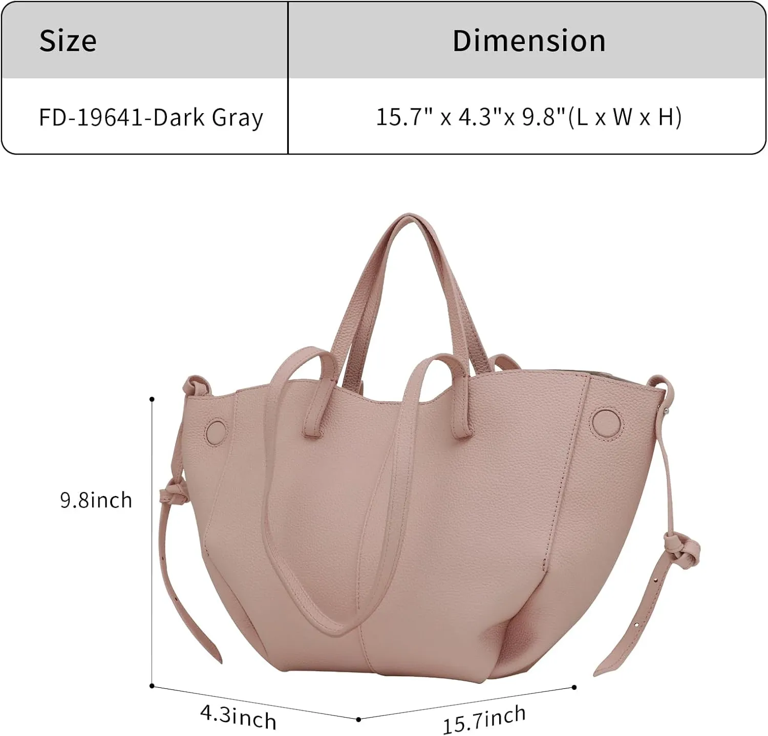 Work Bag Faux Leather Tote Bag for Women Trendy Handbag Purse Fall Shoulder Bag with Magnetic Closure