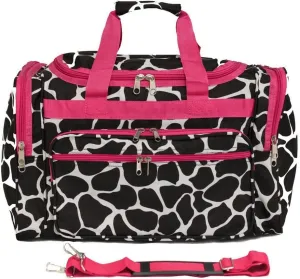 World Traveler Giraffe, Fuchsia Trim Gi, 19-Inch