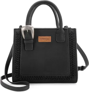 Wrangler Tote Bag for Women Western Cowhide Purse and Wallet Set