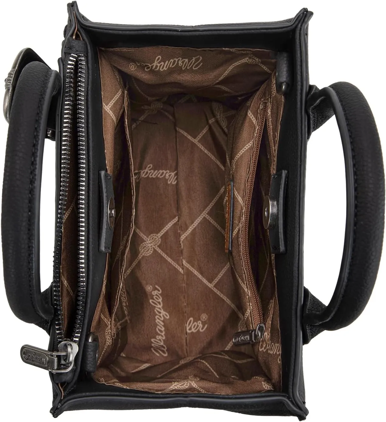 Wrangler Tote Bag for Women Western Cowhide Purse and Wallet Set