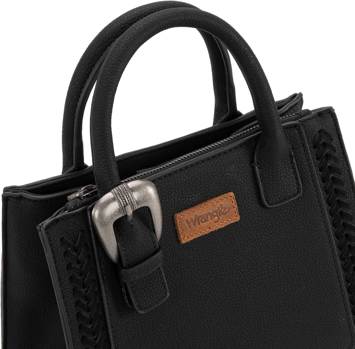 Wrangler Tote Bag for Women Western Cowhide Purse and Wallet Set