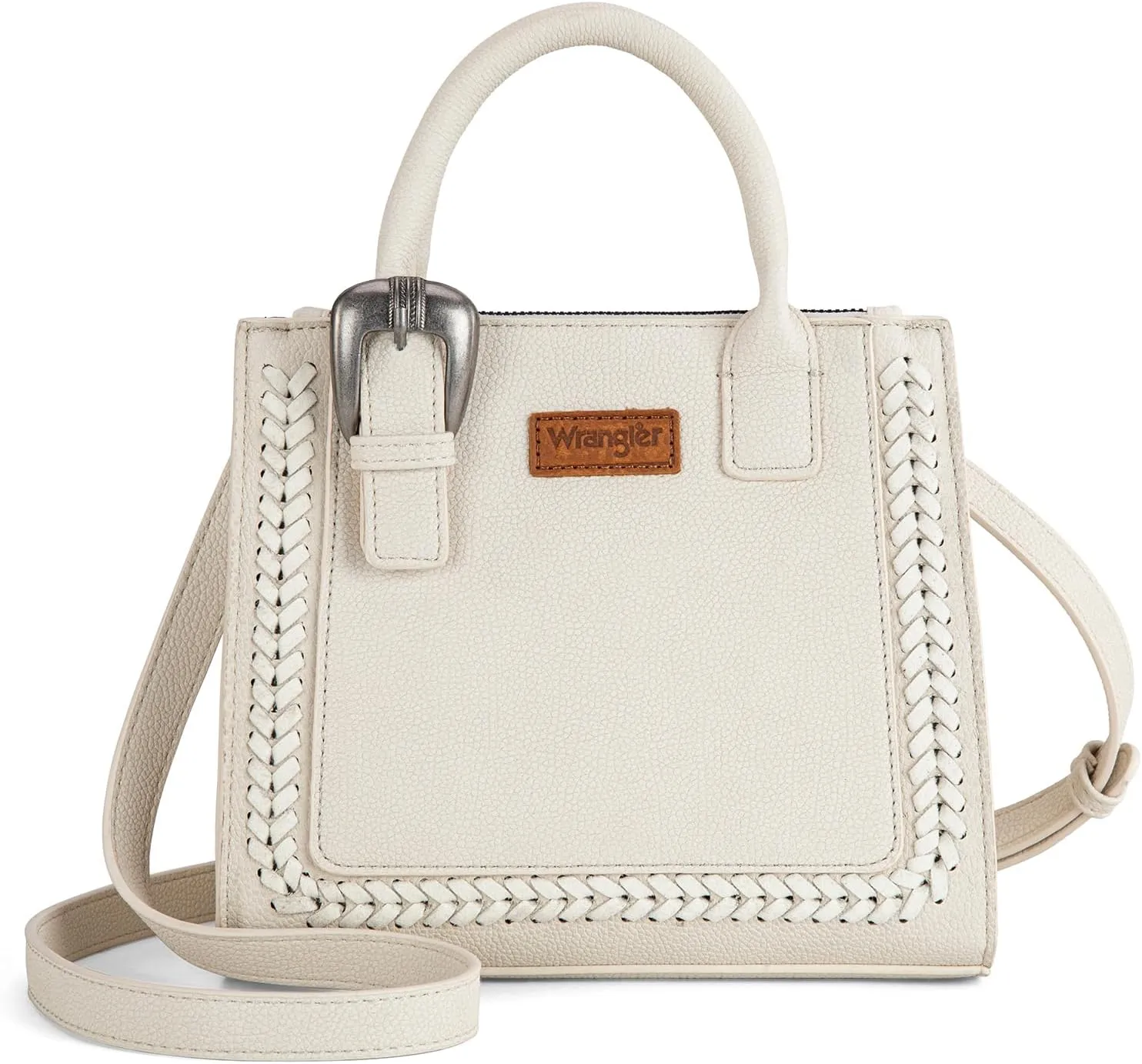 Wrangler Tote Bag for Women Western Cowhide Purse and Wallet Set