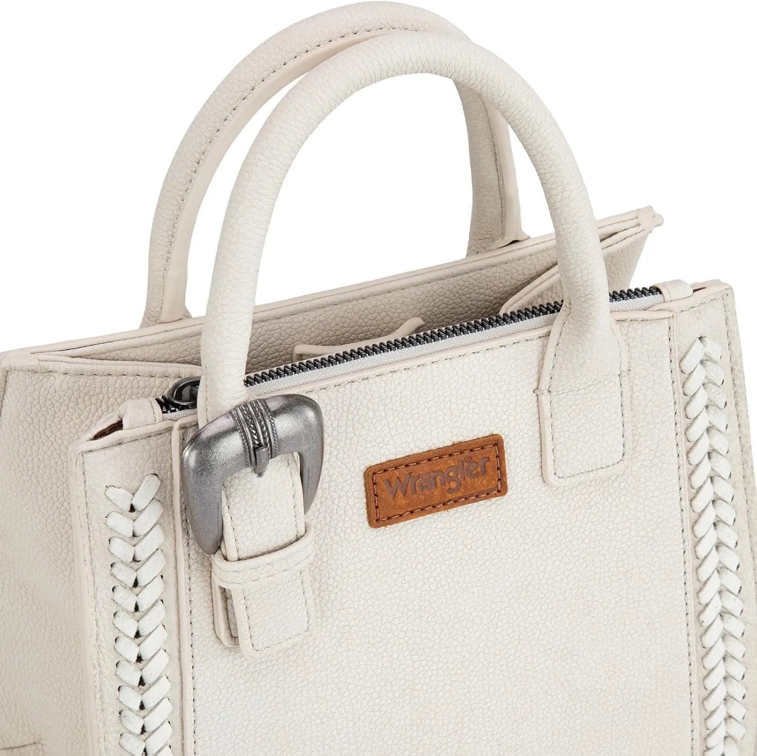 Wrangler Tote Bag for Women Western Cowhide Purse and Wallet Set