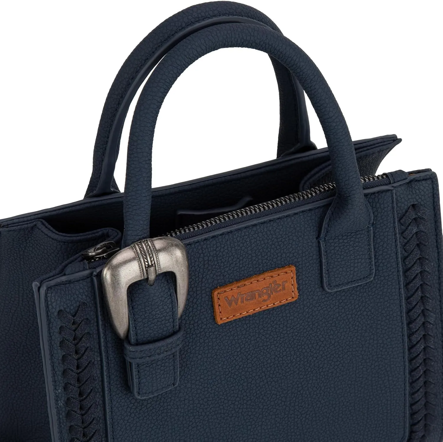 Wrangler Tote Bag for Women Western Cowhide Purse and Wallet Set