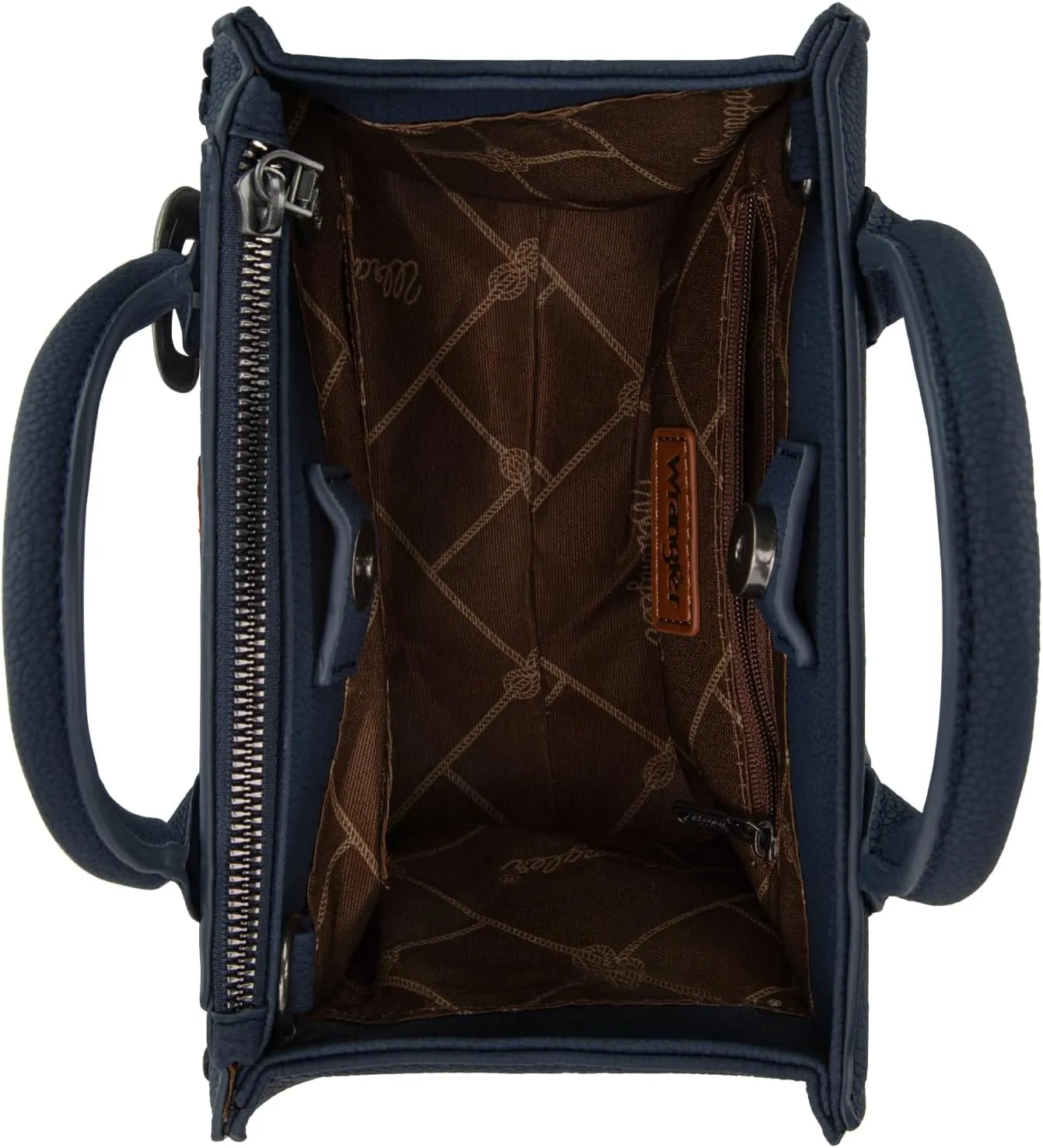 Wrangler Tote Bag for Women Western Cowhide Purse and Wallet Set