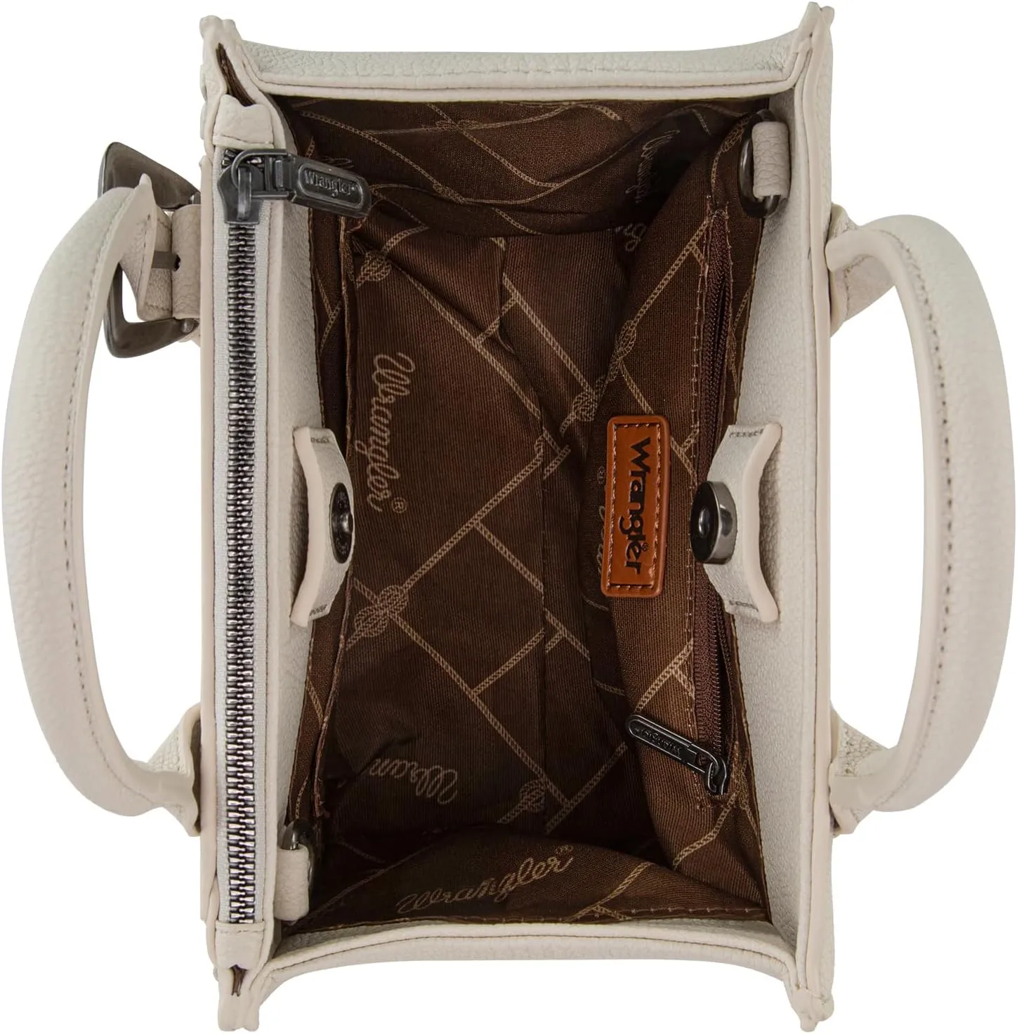 Wrangler Tote Bag for Women Western Cowhide Purse and Wallet Set