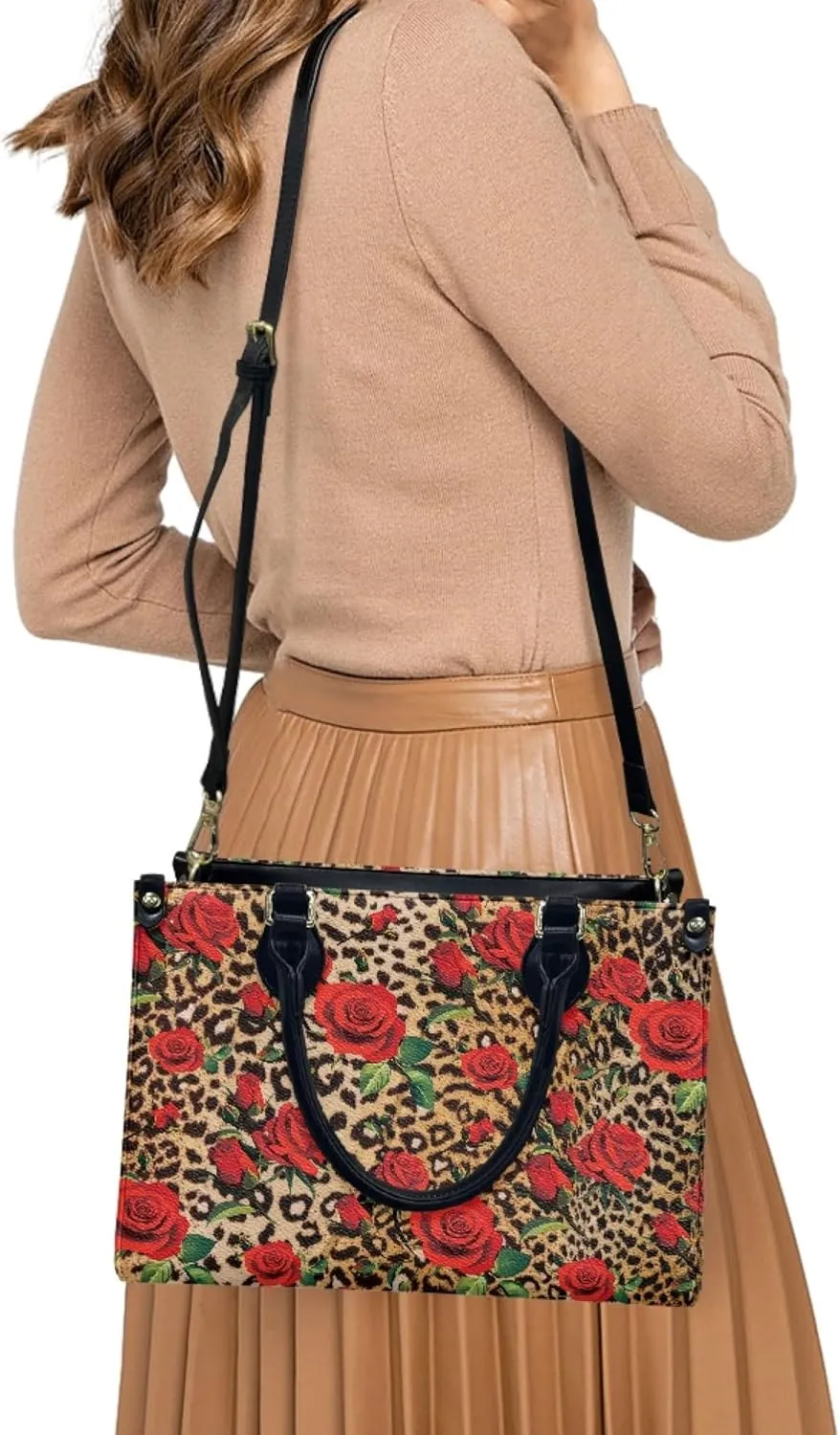 XOTOFIMOD Women Purses and Handbags Top Handle Satchel Wallet Shoulder Designer PU Leather Ladies Tote Bag Handbags for Women