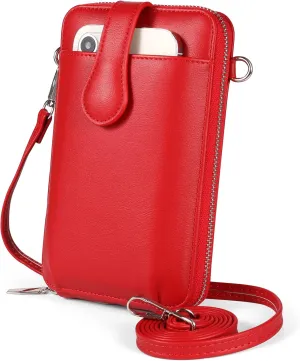 YICHEEY Small Crossbody Cell Phone Purse Bags for Women Mini Shoulder Handbag Wallet with Credit Card Slots