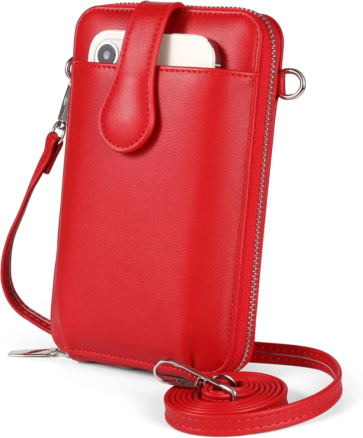 YICHEEY Small Crossbody Cell Phone Purse Bags for Women Mini Shoulder Handbag Wallet with Credit Card Slots