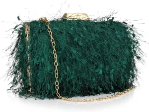 YYW Clutch Purse for Women Cute Handbags Top Handle Evening Bag Crossbody Bag Shoulder Bag for Wedding Party Prom Banquet