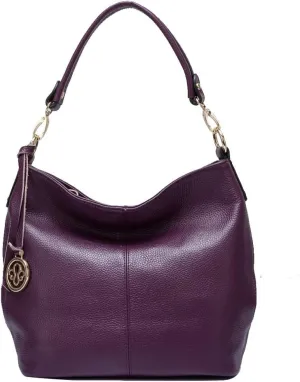 zency Genuine Leather Crossbody Hobo Bag Elegant Tote Handbags