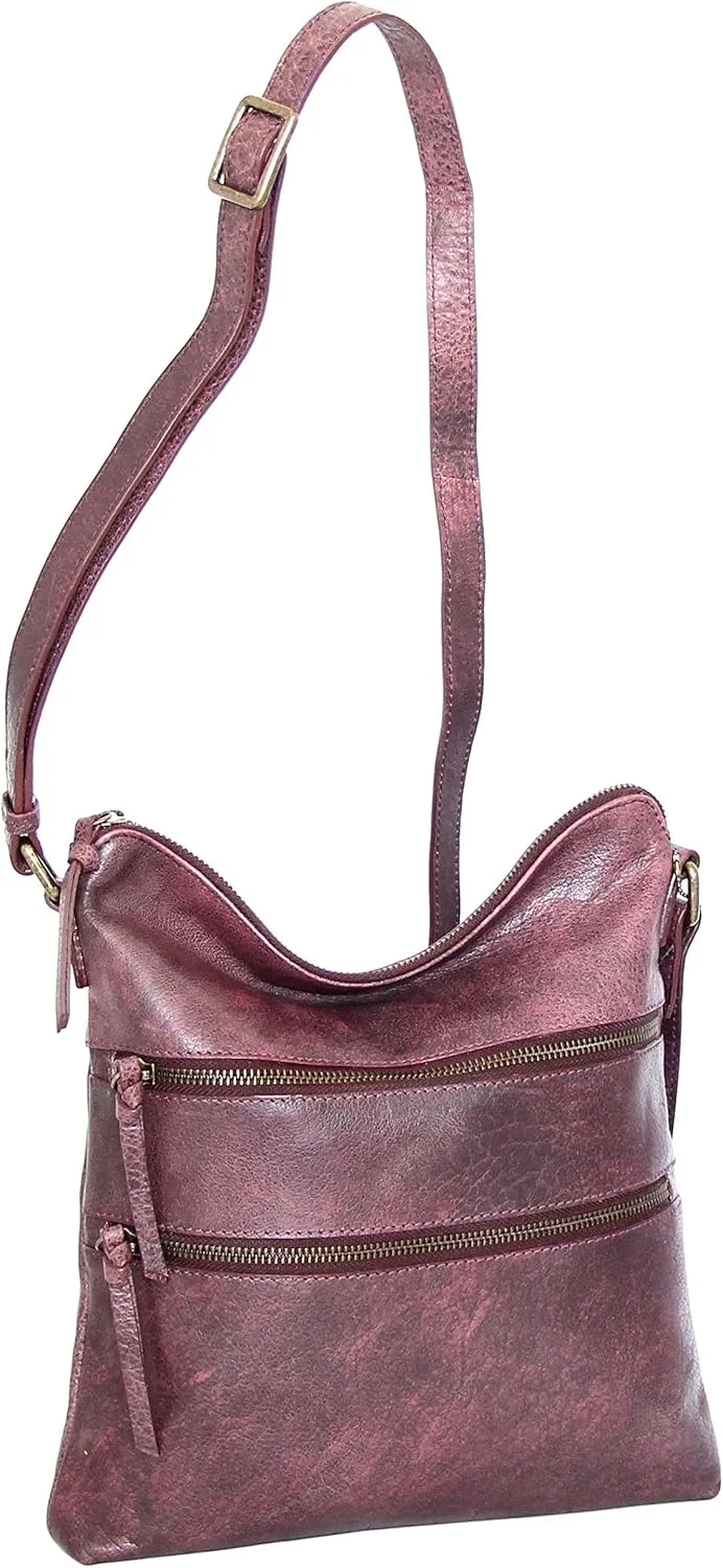 Zuri Leather Crossbody Bag