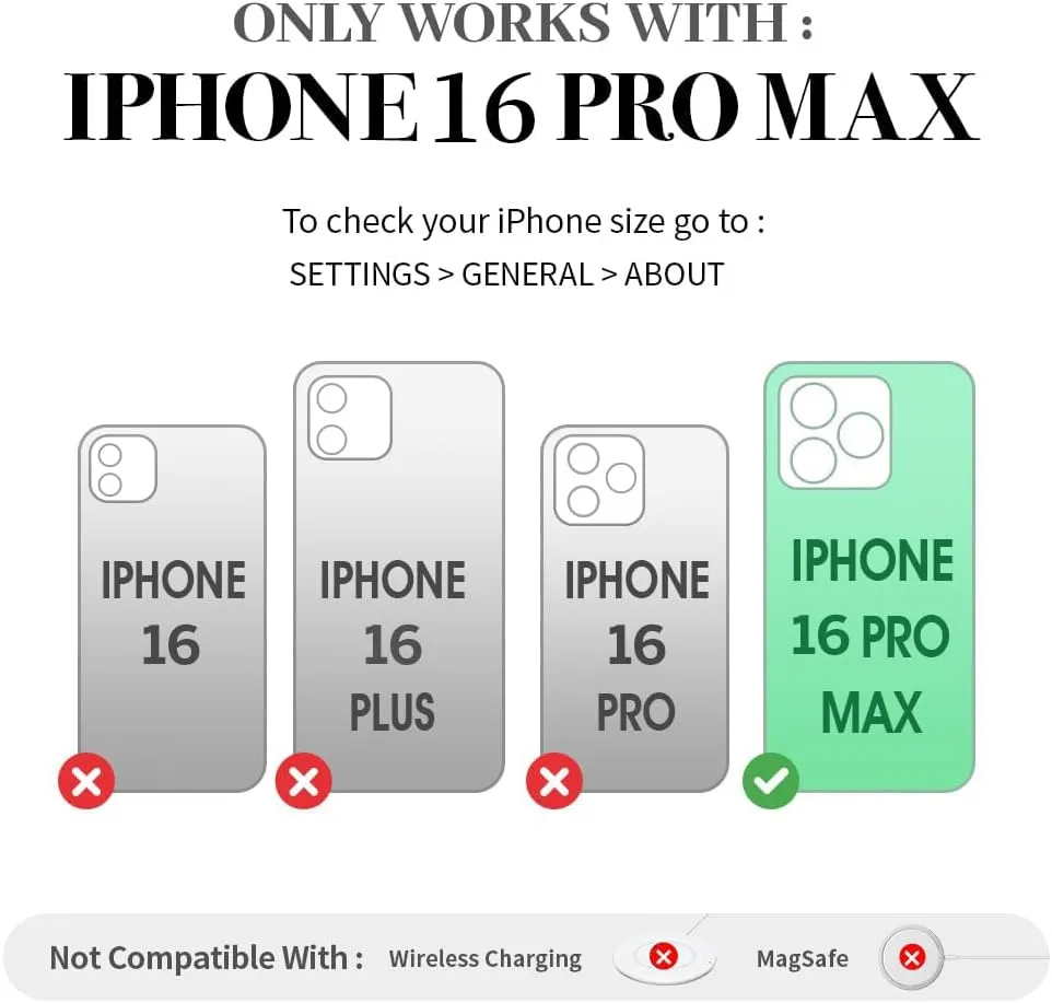 ZVE for iPhone 16 Pro Max Case Wallet, RFID Blocking Protective Handbag Flip Cover Crossbody Leather Case with Card Holder for iPhone 16 Pro Max 6.9" Navy Blue