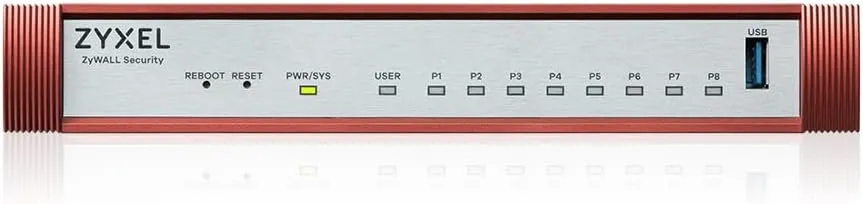 Zyxel USGFLEX100HP ZyWALL High Speed Cyber Security Firewall | Hardware Only | VPN | 1x PoE  | Business Class | Up to 50 Users | Nebula Cloud Option