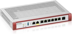 Zyxel USGFLEX200HP ZyWALL High Speed Cyber Security Firewall | 1-Year UTM Security Pack | 2X Multi-Gig 2.5G (1x PoE ) | VPN | Business Class | Up to 100 Users | Nebula Cloud